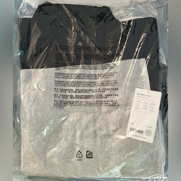 Athleta Black Westerly Jacket, NWT Sizes Med & Lrg - Picture 9 of 13